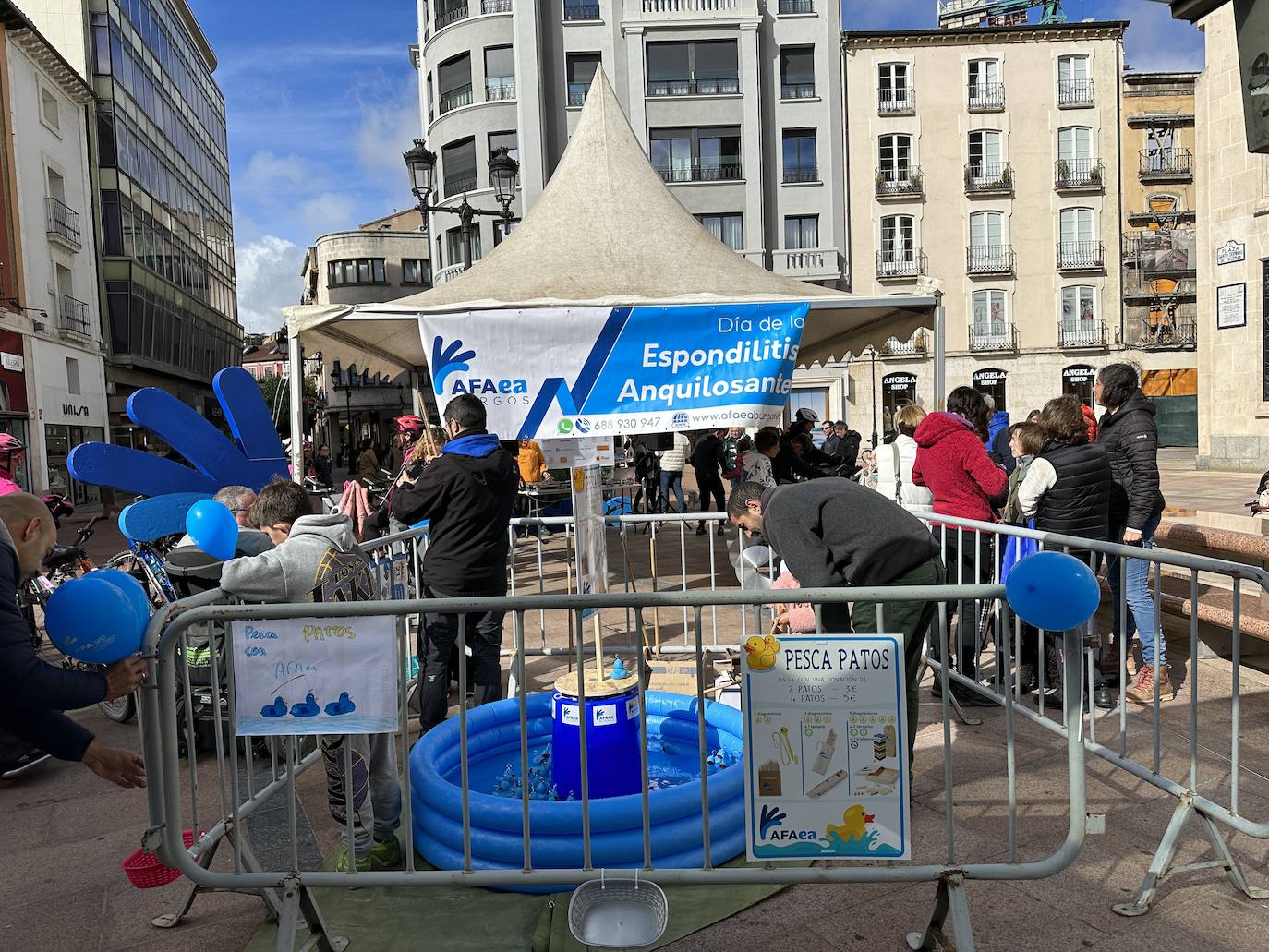 Kilómetros solidarios con los pacientes de espondilitis anquilosante en Burgos