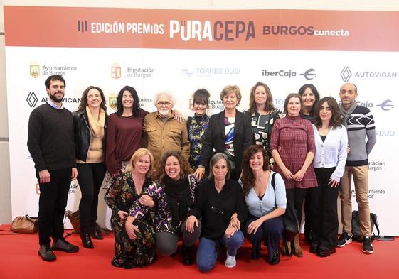 Los asistentes a los premios Pura Cepa de BURGOSconecta