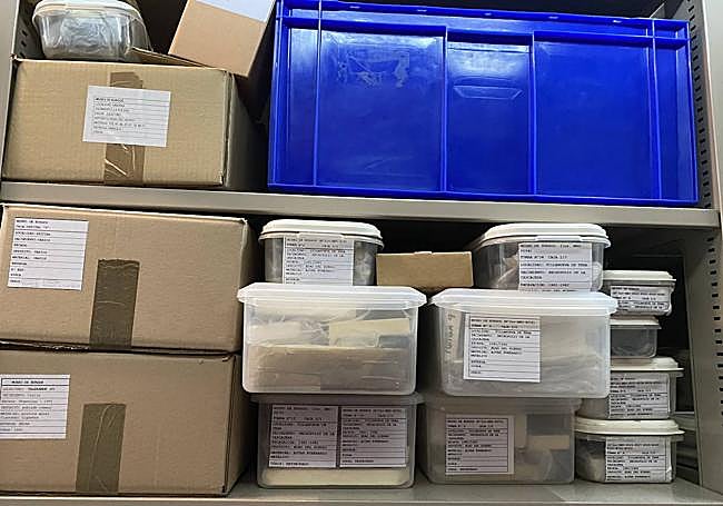 Todos los elementos están catalogados para posibles investigaciones futuras.