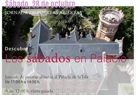 El Palacio de la Isla abre sus puertas este sábado con una visita guiada