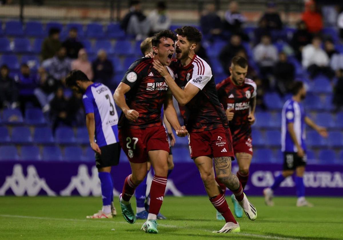 El Burgos CF pasa a la segunda fase de la Copa del Rey.