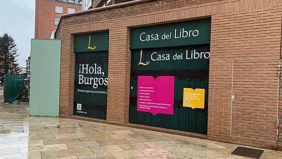 La Casa del Libro abrirá en Burgos el jueves 16 de noviembre