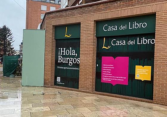 Las obras de la Casa del Libro de Burgos comenzaron en septiembre.