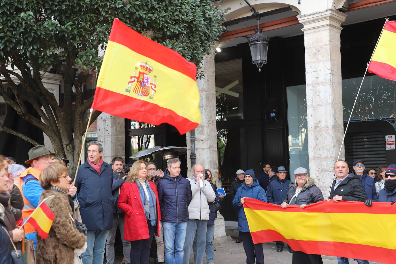 Manifestación contra la amnistía en Burgos