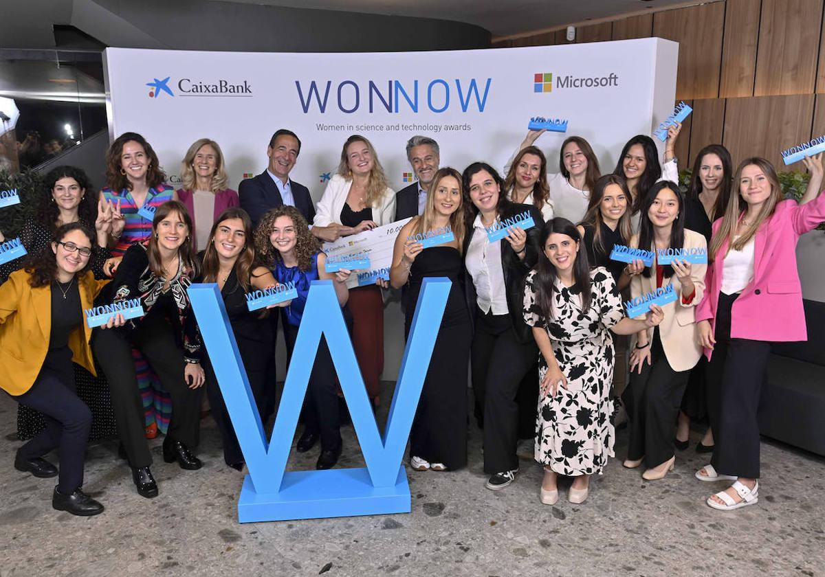 Ganadoras del premio Wonnow.