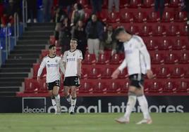 Álex Sancris y Aitor Córdoba hablan tras recibir un gol en el último partido.