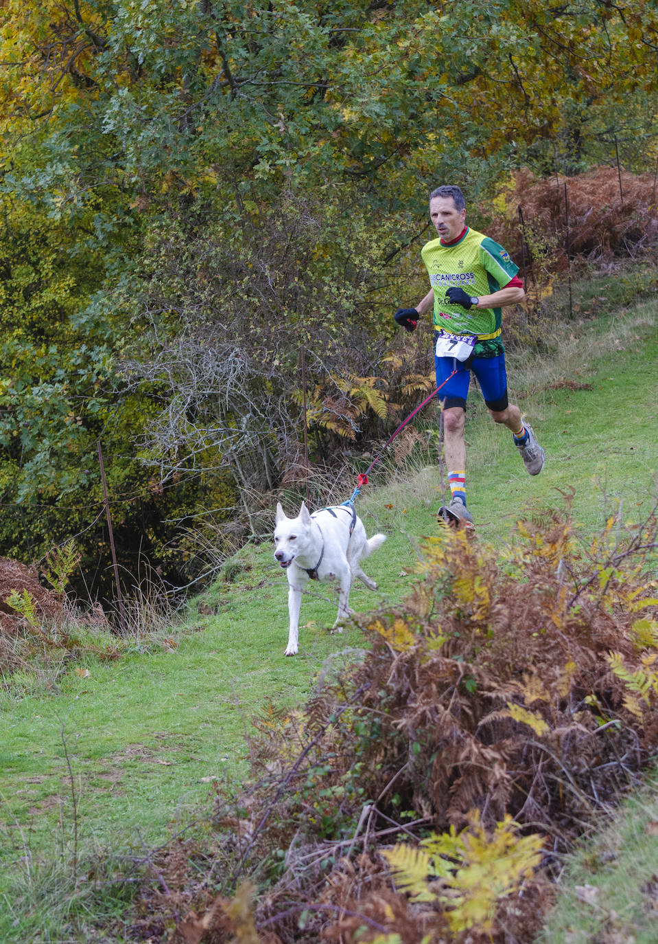 66 participantes disfrutan junto a sus perros de naturaleza y deporte en Urrez