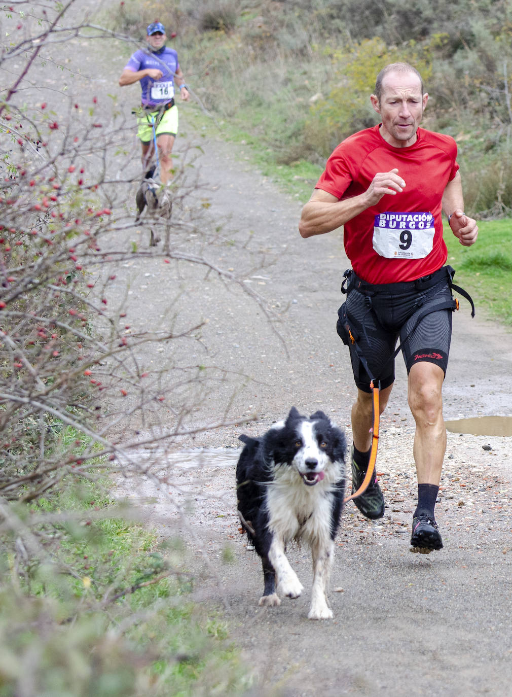 66 participantes disfrutan junto a sus perros de naturaleza y deporte en Urrez