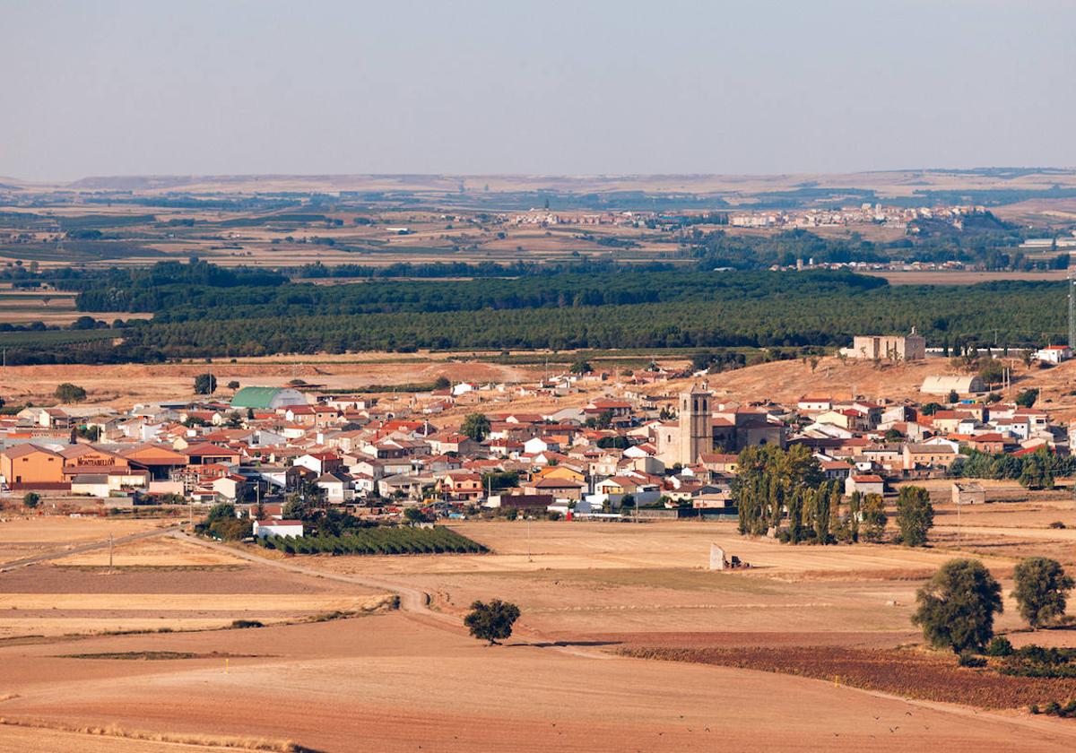 Vista de Nava de Roa, en Burgos