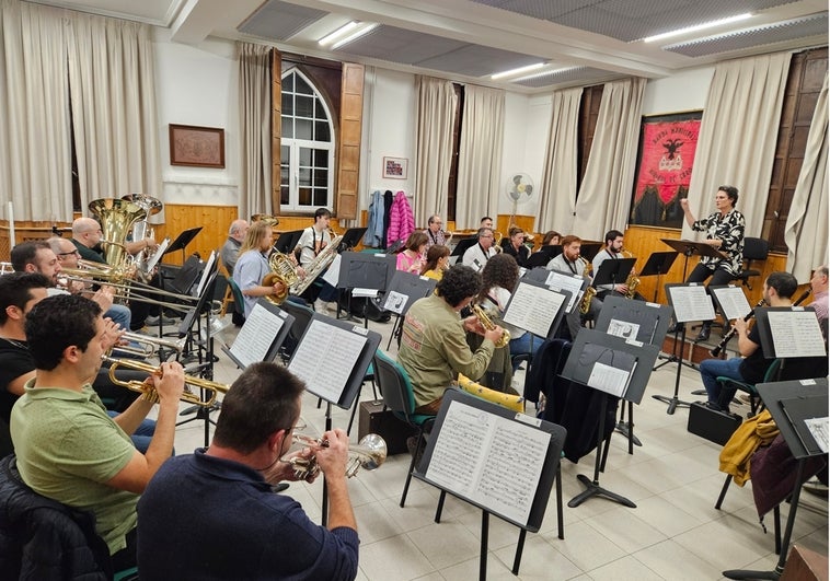 Ensayo de la Banda Municipal de Música