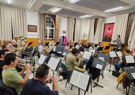 Ensayo de la Banda Municipal de Música