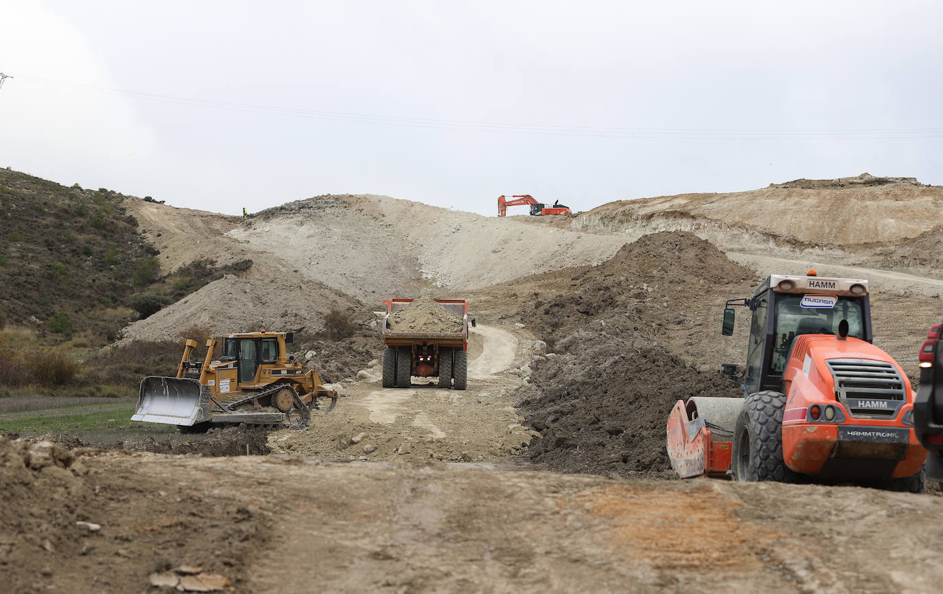 Comienzan las obras de la A-73 entre Quintanaortuño y Montorio