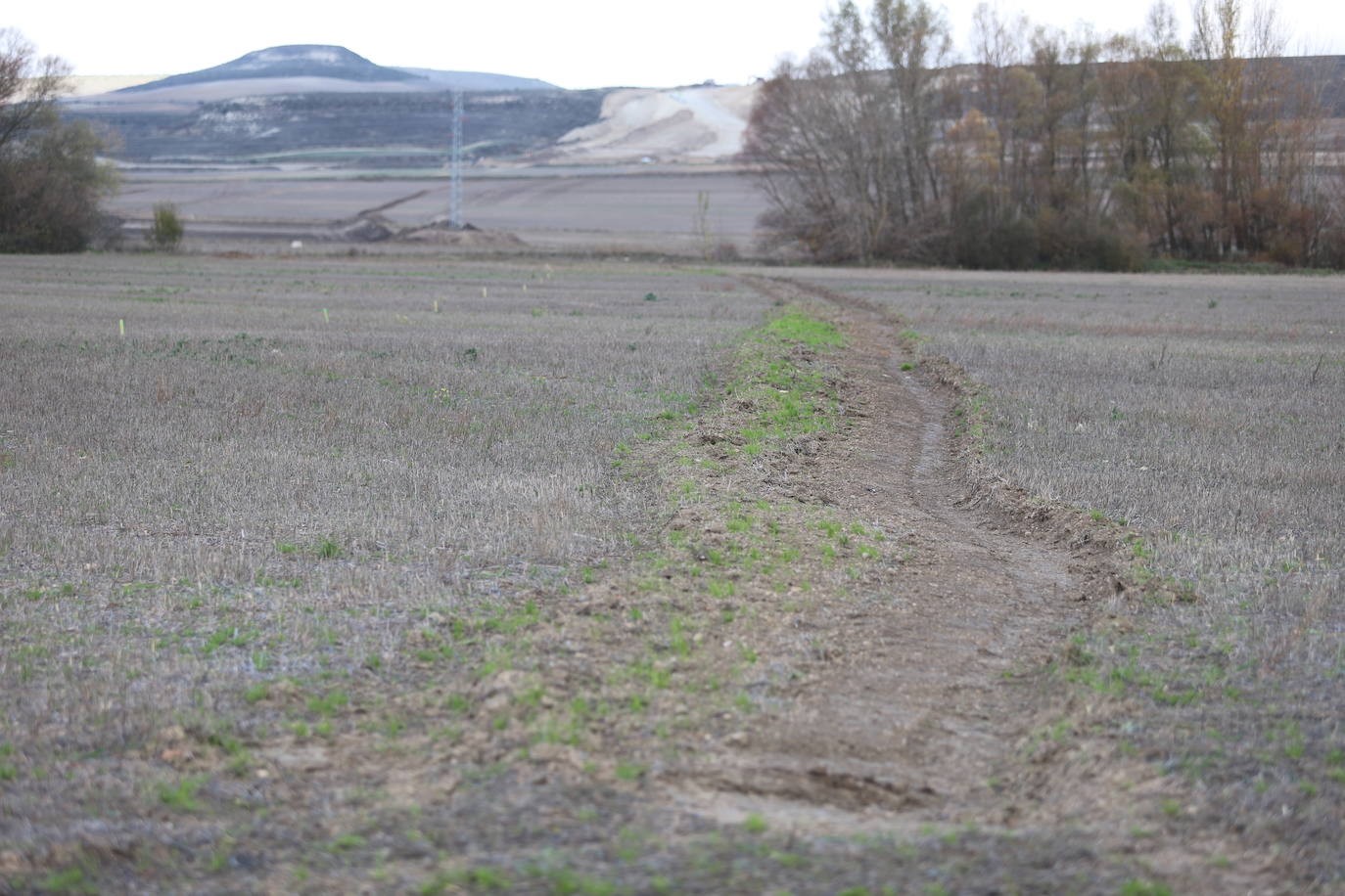 Comienzan las obras de la A-73 entre Quintanaortuño y Montorio