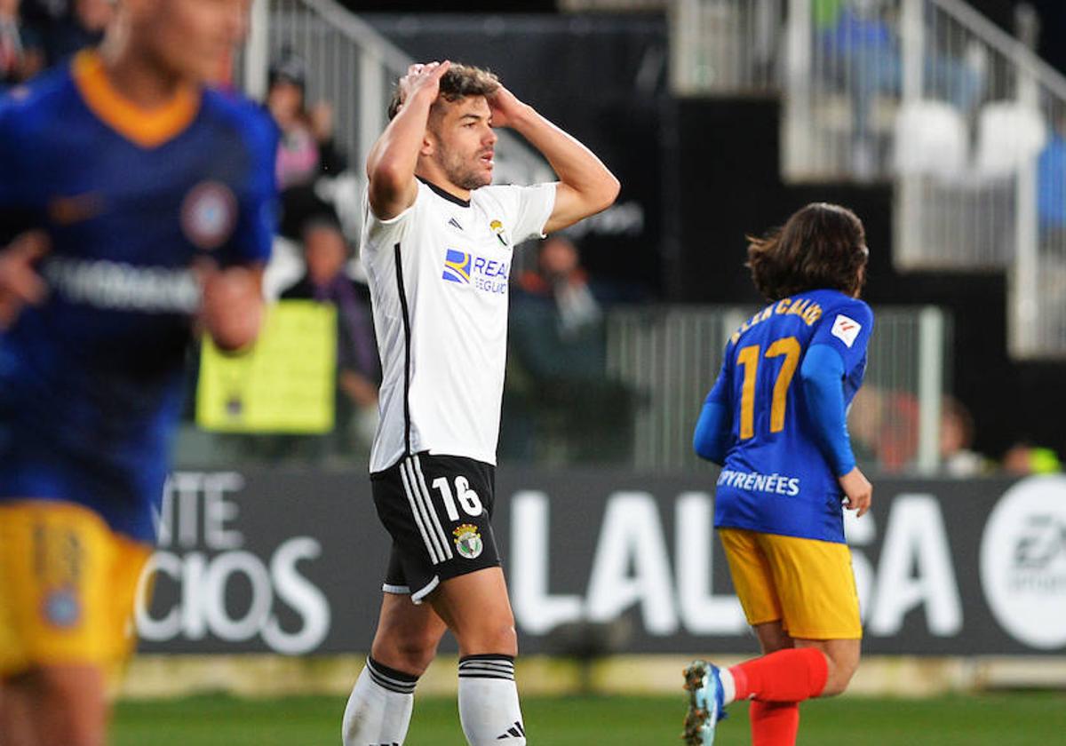 El Burgos CF no puede pasar del empate ante el Andorra