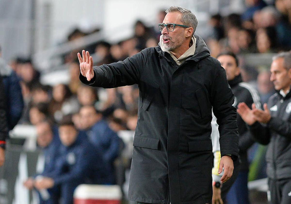 Jon Pérez Bolo, entrenador del Burgos CF.