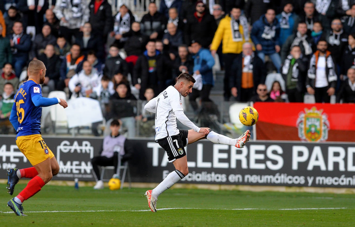 El Burgos CF no puede pasar del empate ante el Andorra