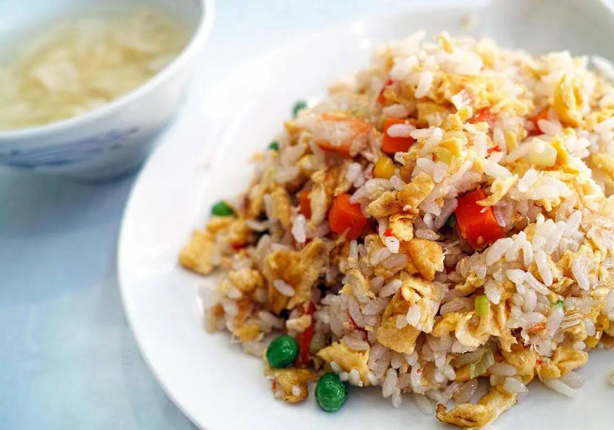 El arroz tres delicias es el plato más pedido a domicilio en Burgos.