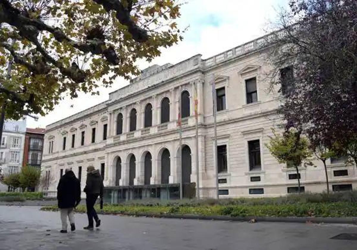 Palacio de Justicia, sede de la Audiencia Provincial de Burgos.