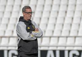 Jon Pérez Bolo, entrenador del Burgos CF.