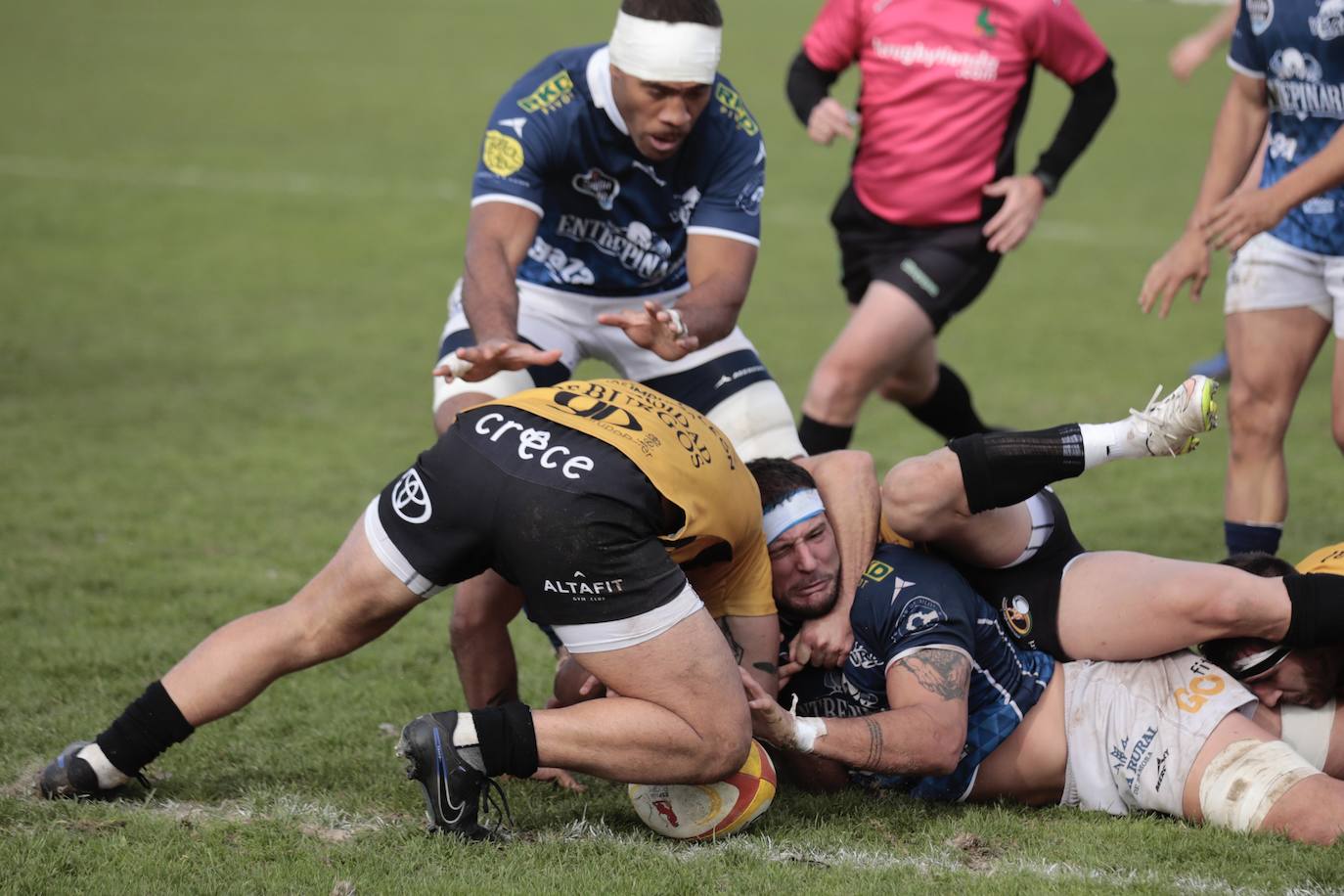 El partido entre el VRAC y el Recoletas Burgos, en imágenes