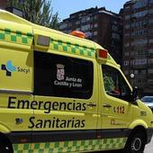 Herido un ciclista al colisionar contra un turismo en Burgos