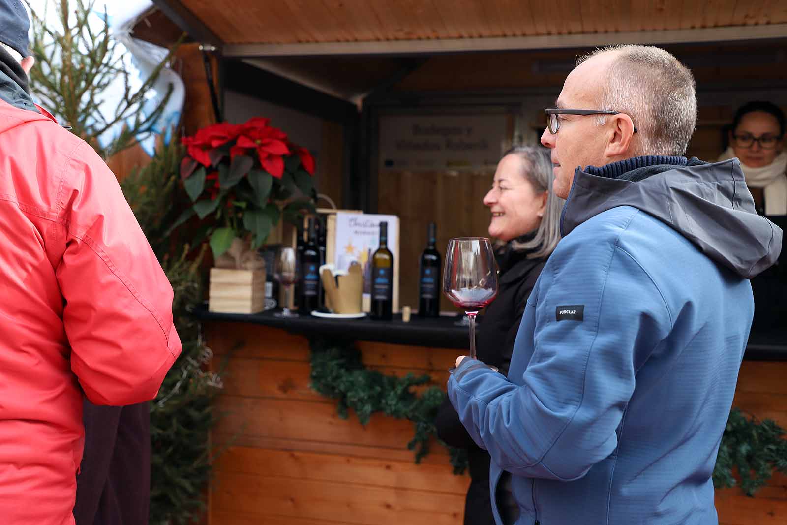 Así es el mercado navideño de Burgos Alimenta