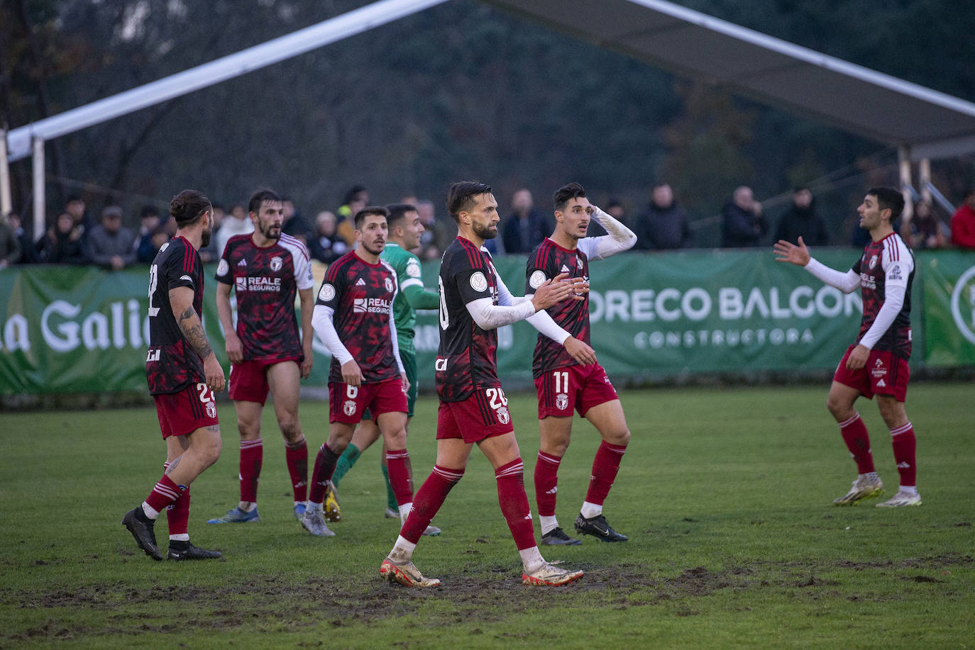 El pase del Burgos CF a dieciseisavos de Copa, en imágenes