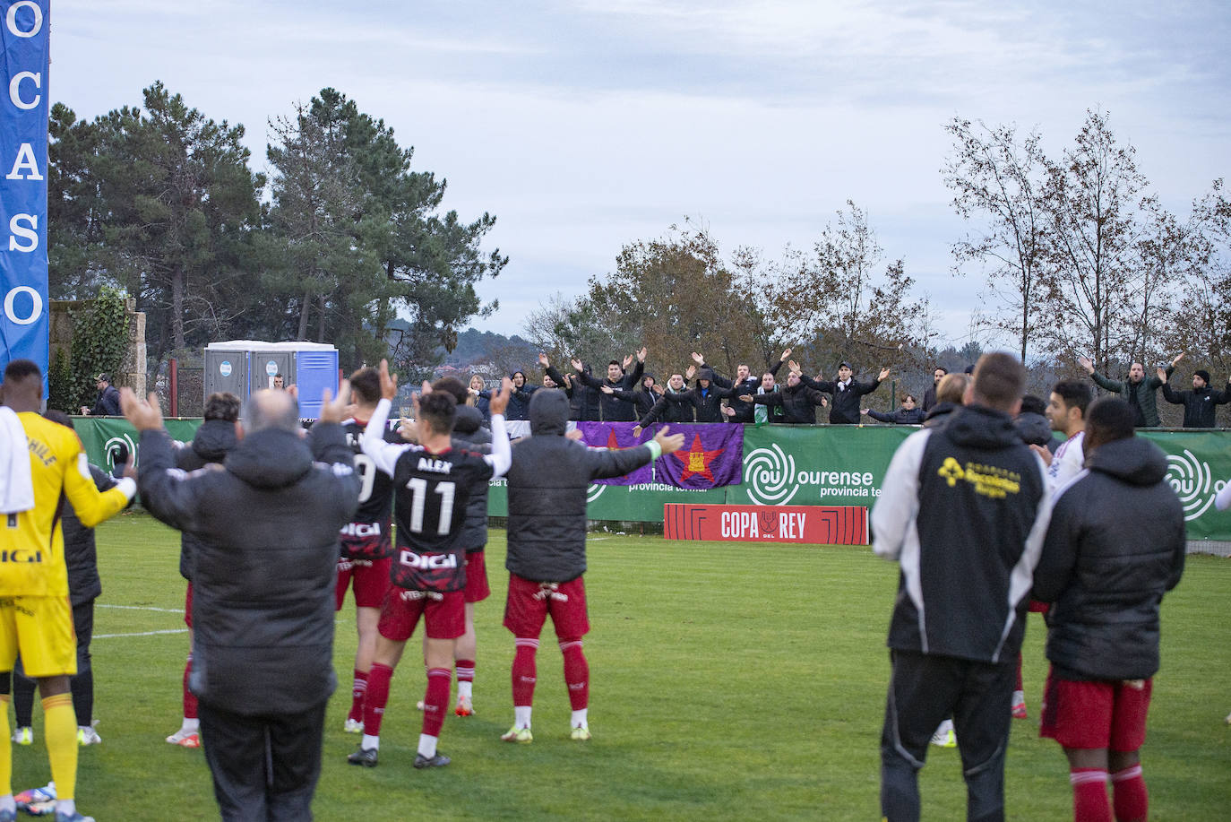 El pase del Burgos CF a dieciseisavos de Copa, en imágenes