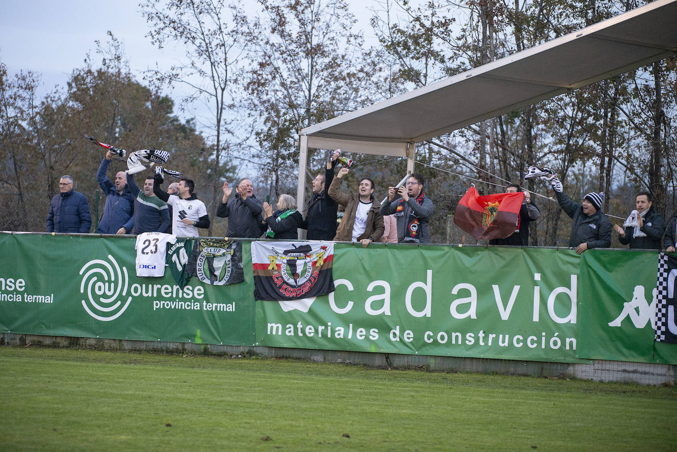 El pase del Burgos CF a dieciseisavos de Copa, en imágenes