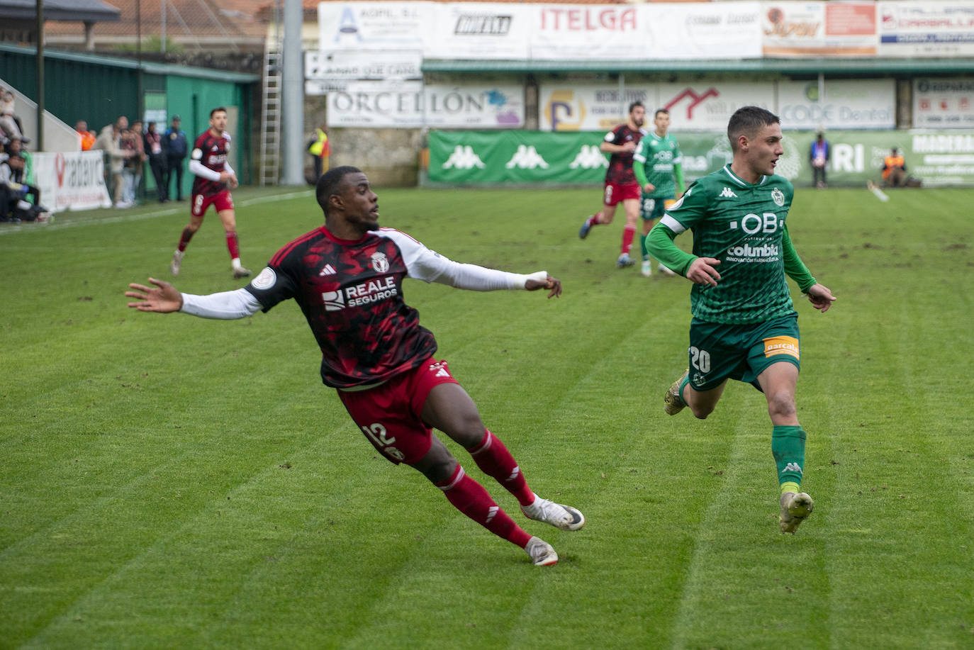 El pase del Burgos CF a dieciseisavos de Copa, en imágenes