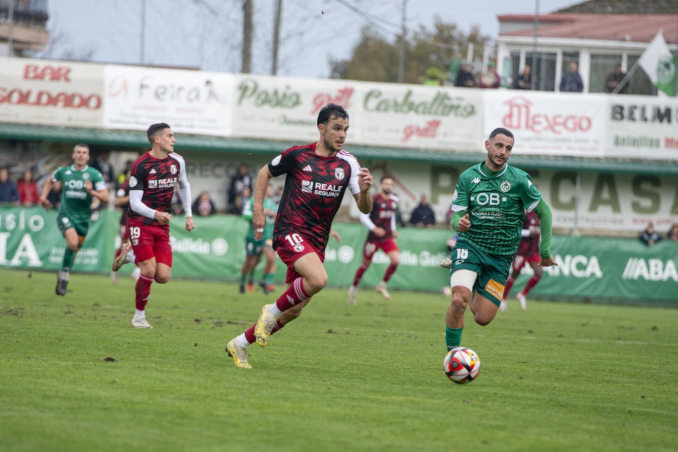 El pase del Burgos CF a dieciseisavos de Copa, en imágenes