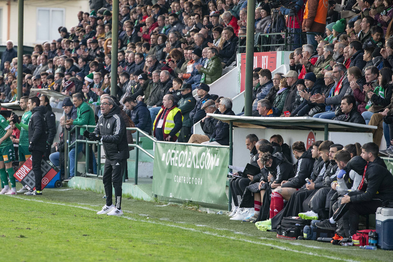 El pase del Burgos CF a dieciseisavos de Copa, en imágenes