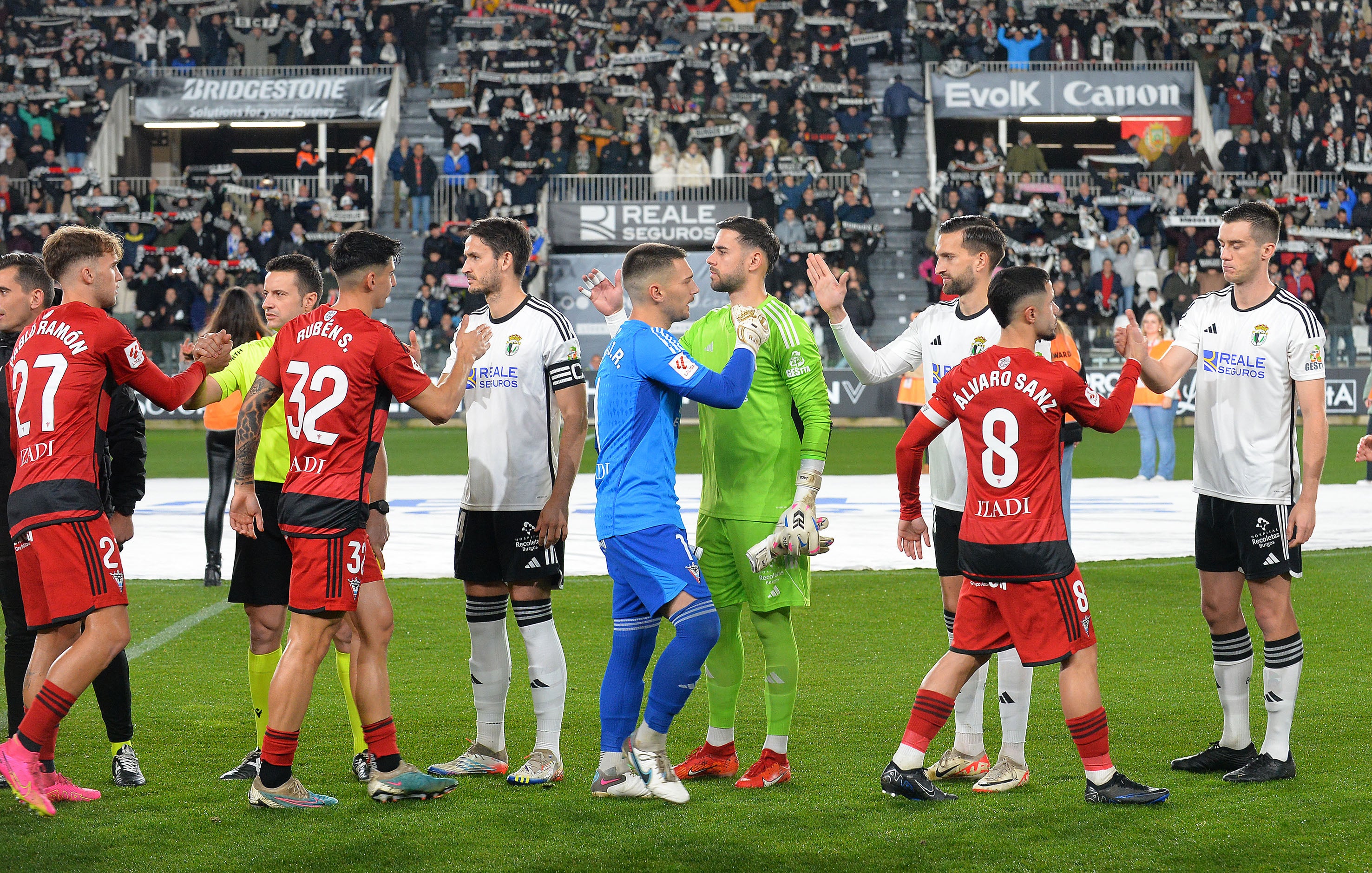 El derbi de Burgos, en imágenes