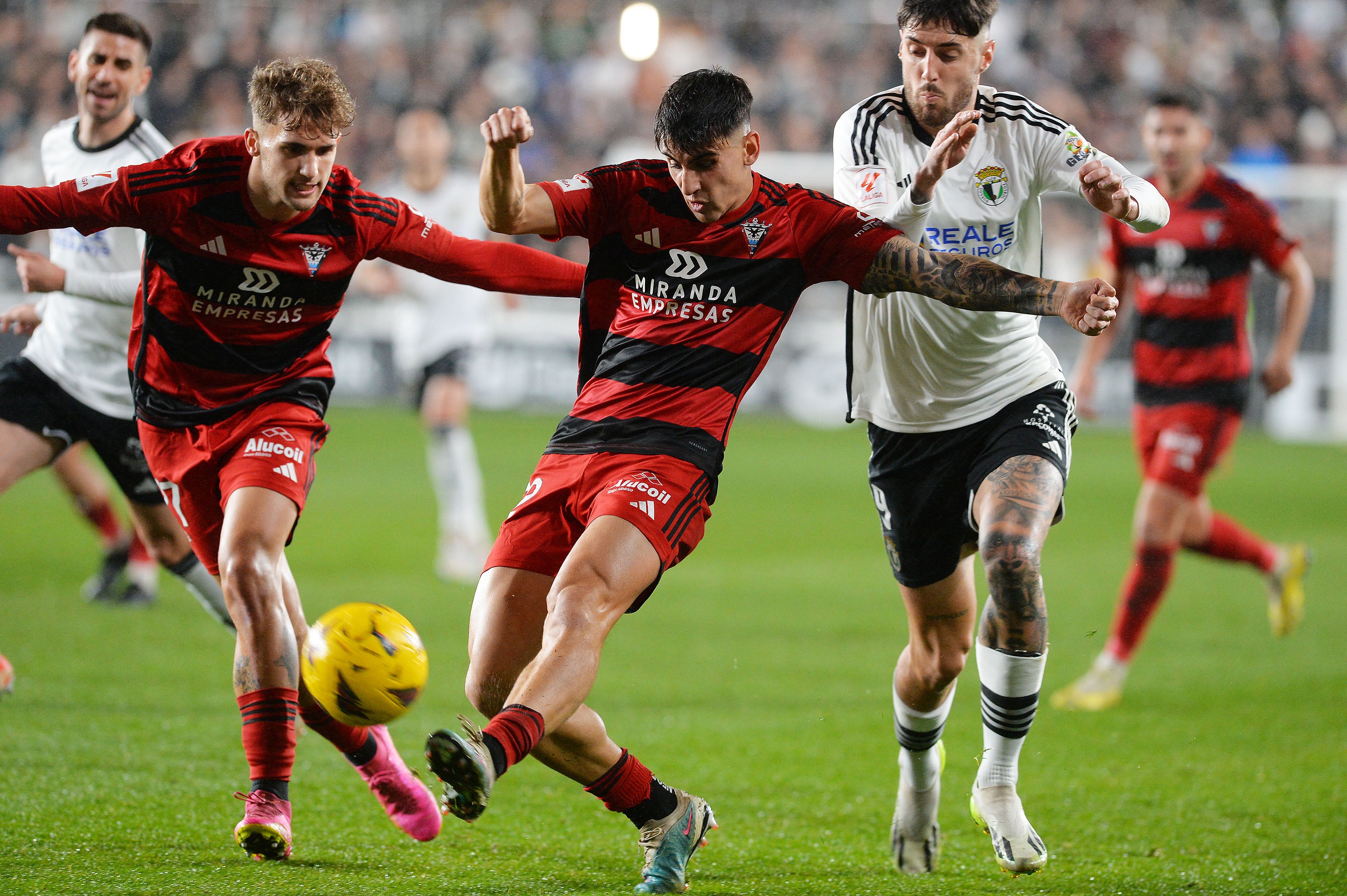 El derbi de Burgos, en imágenes