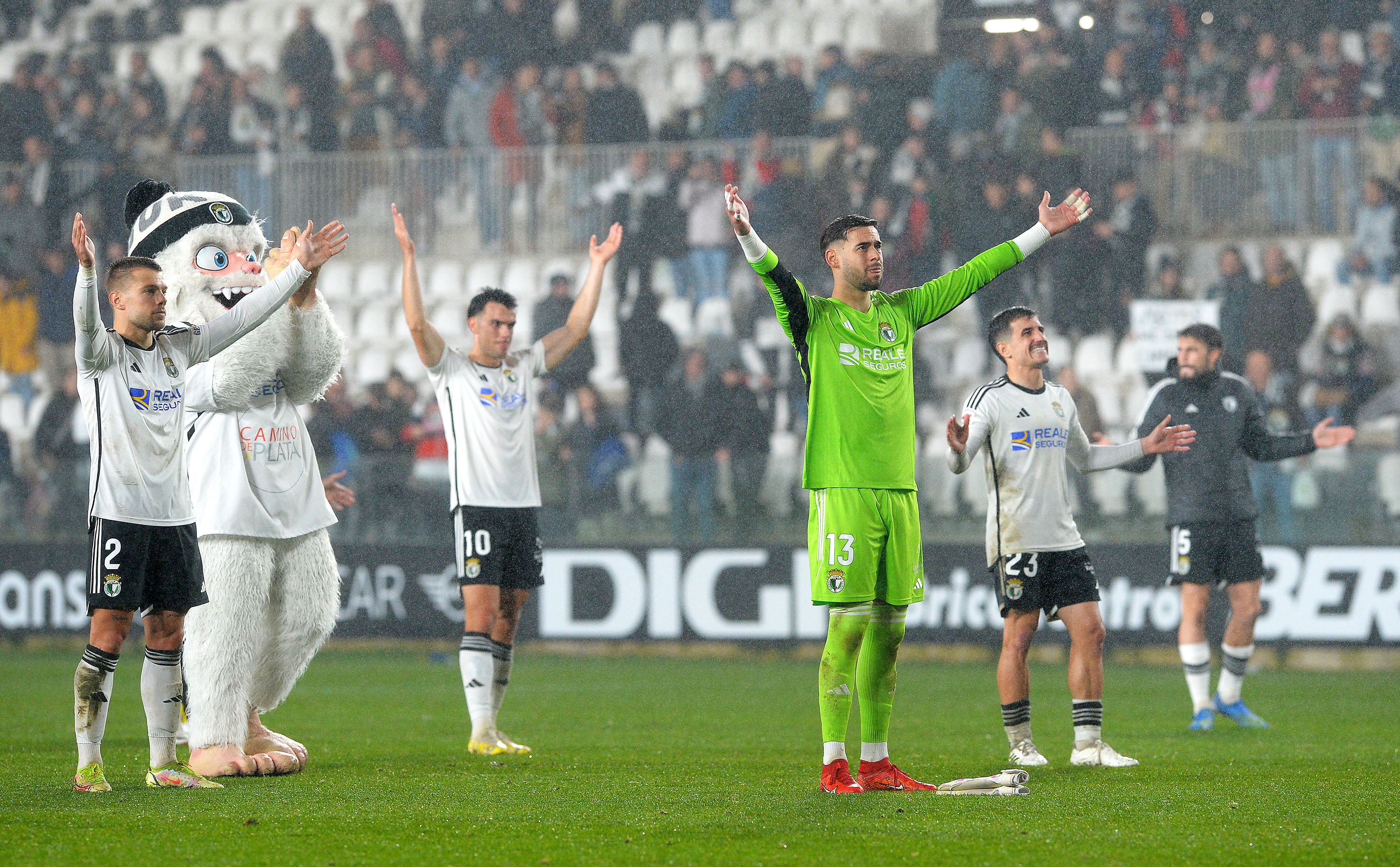 El derbi de Burgos, en imágenes