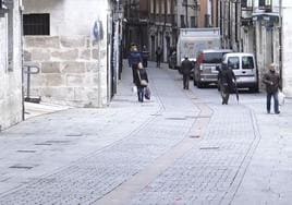 Fernán González es una de las calles más añejas de Burgos.