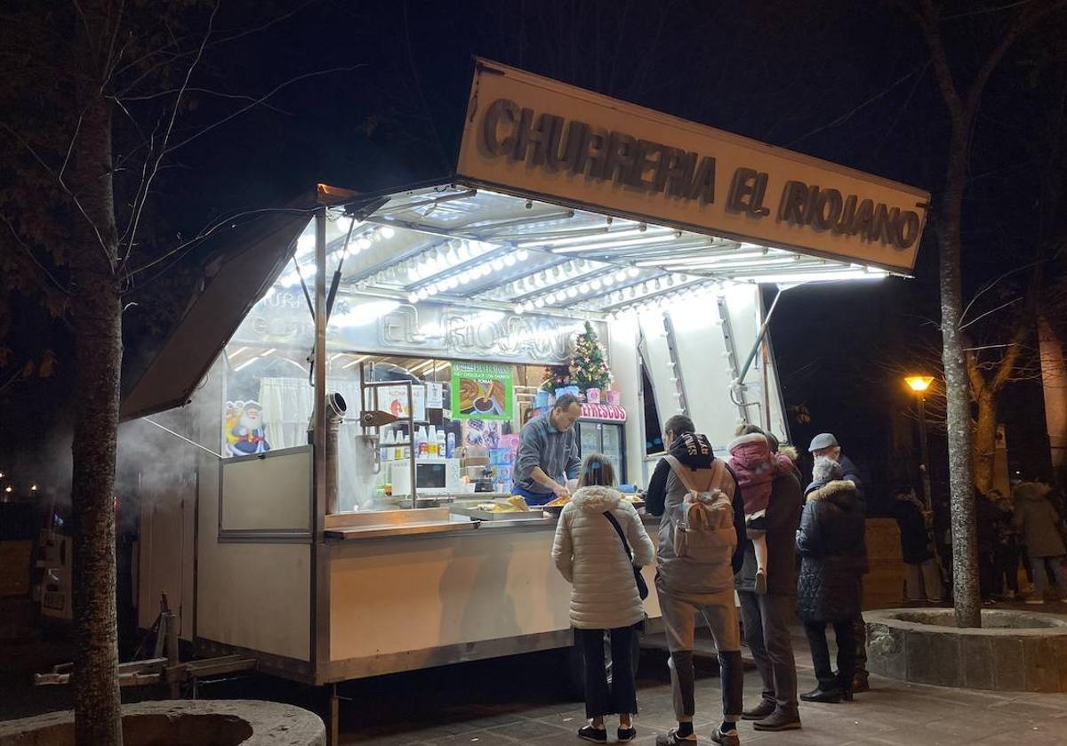 Churrería situada en la avenida del Cid de Burgos.