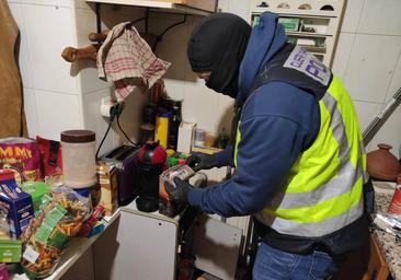 Dos detenidos tras desmantelar un narcopiso en la zona sur de Burgos