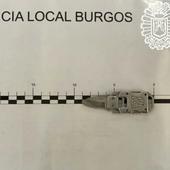 Intervenida un arma blanca que portaba un joven de 16 años en Burgos