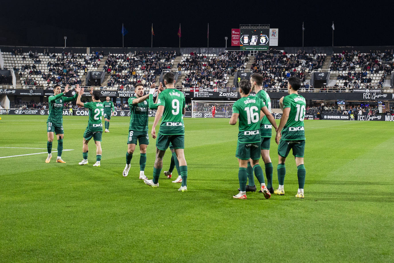 El Burgos CF asalta el Cartagonova