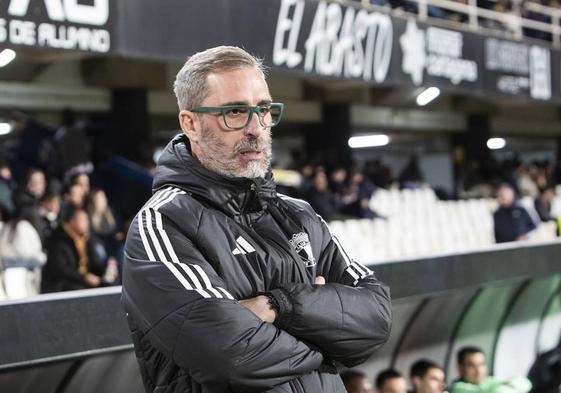 Jon Pérez Bolo, entrenador del Burgos CF.