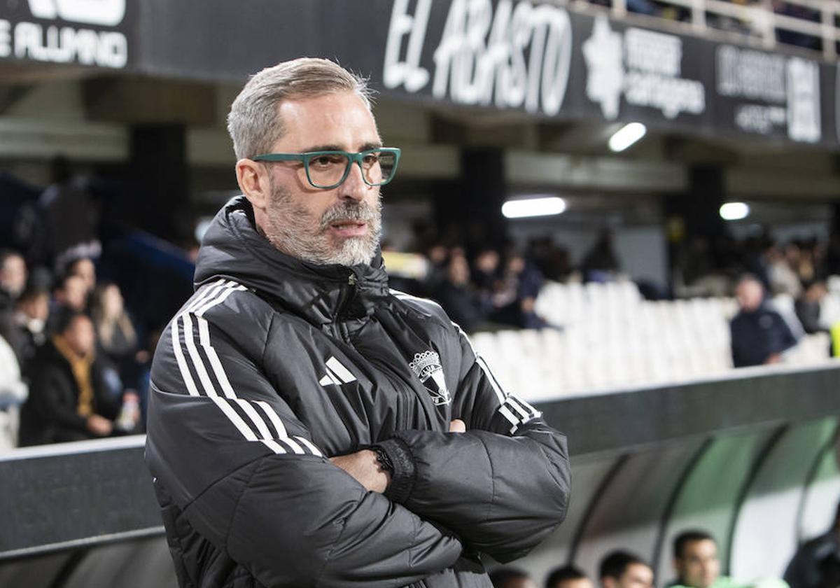 Jon Pérez Bolo, entrenador del Burgos CF.