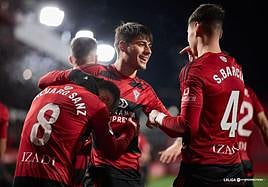 El Mirandés sumó tres puntos de oro.