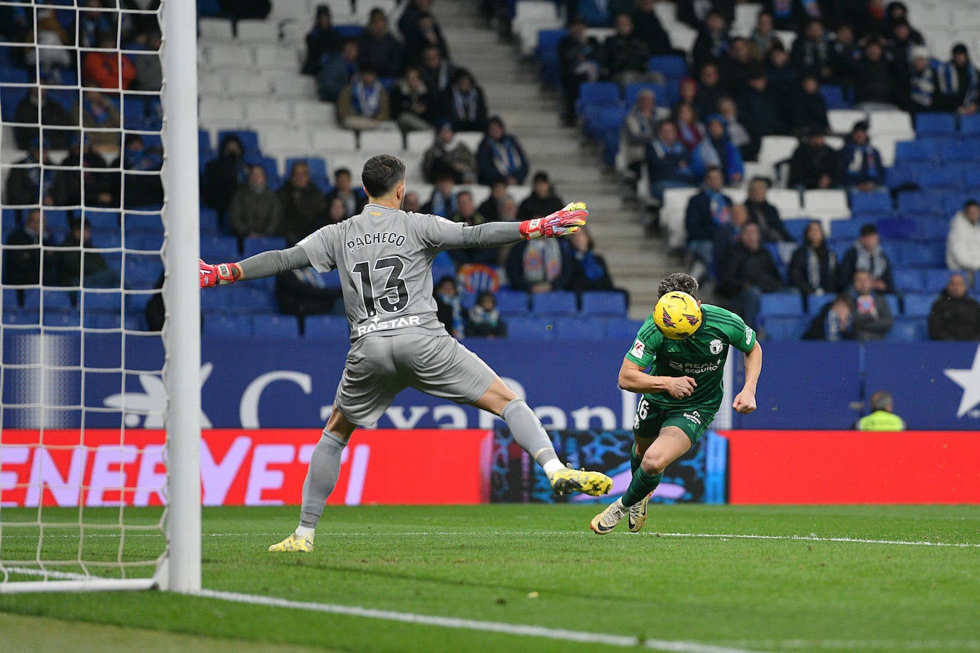 El empate entre el RCD Espanyol y el Burgos CF, en imágenes