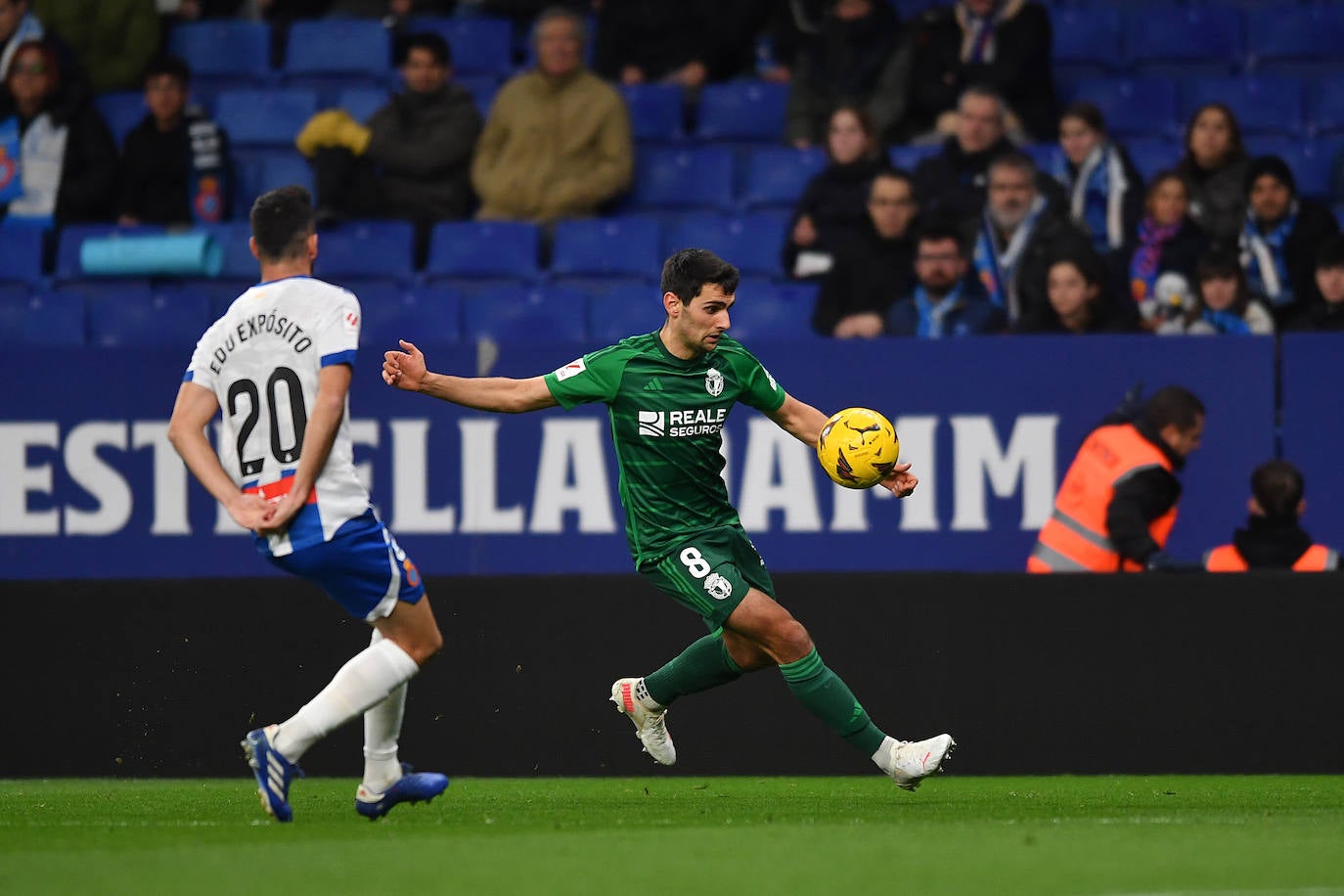 El empate entre el RCD Espanyol y el Burgos CF, en imágenes