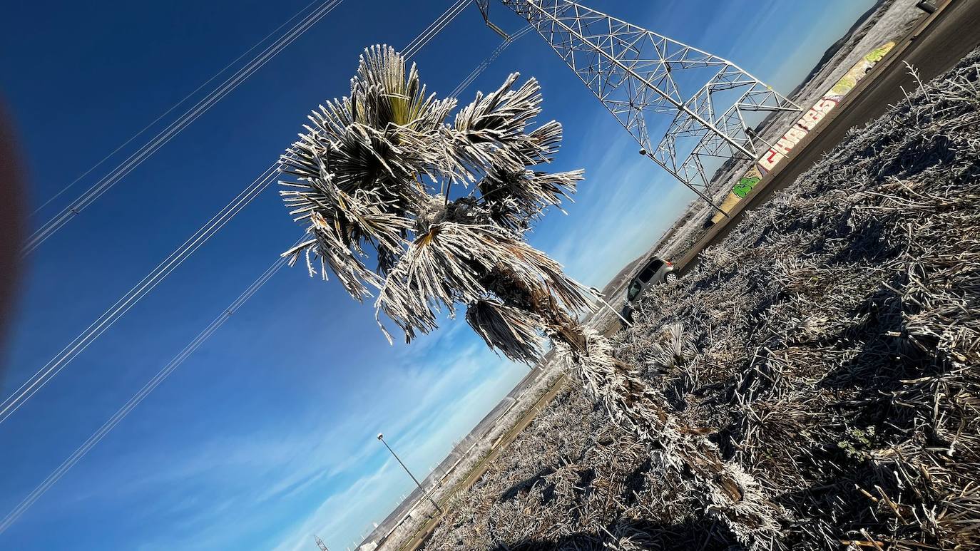 Burgos despierta blanca con una nueva cencellada