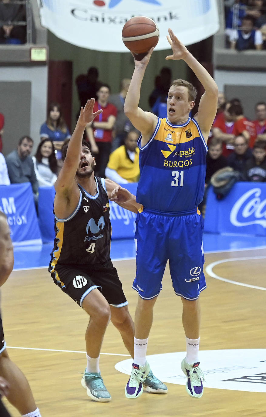 El partido del San Pablo Burgos frente al Estudiantes, en imágnes