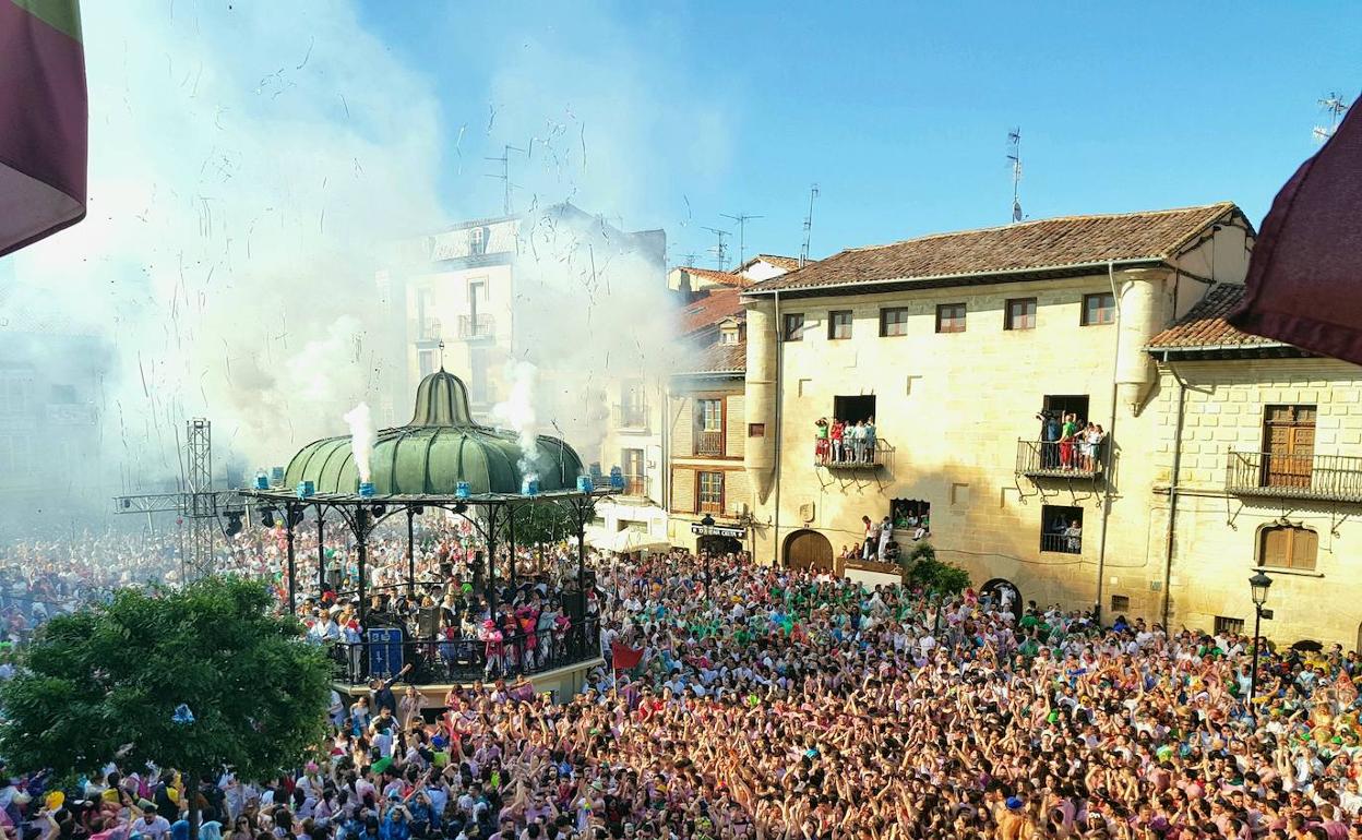 Bombazo de San Juan del Monte en Miranda, Burgos 