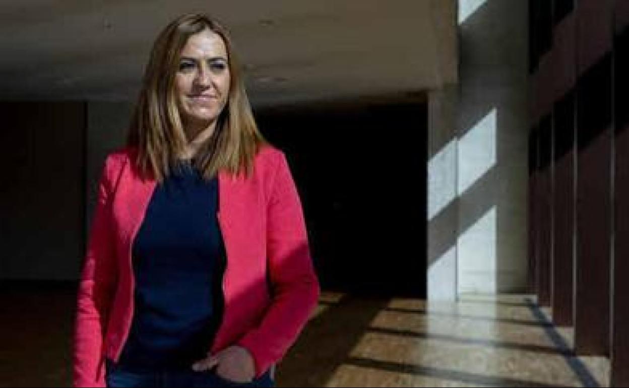 Virginia Barcones, delegada del Gobierno de Castilla y León. 