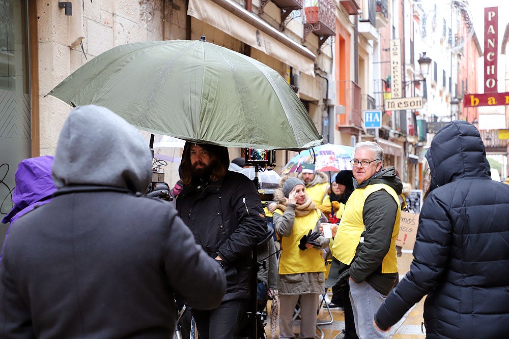 Fotos: Arranca el rodaje de David Pérez Sañudo en Burgos